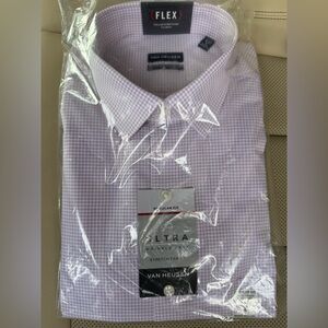 NWT. Brand new still unpacked Van Heusen Dress Shirt - Flex Stretch.